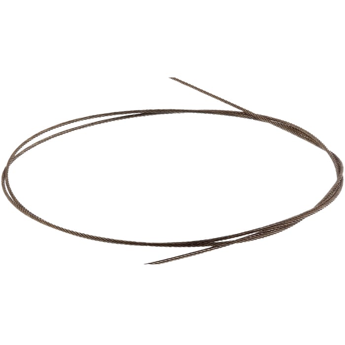 Westin Stainless Steel 49-Strand Wire 5m - Black