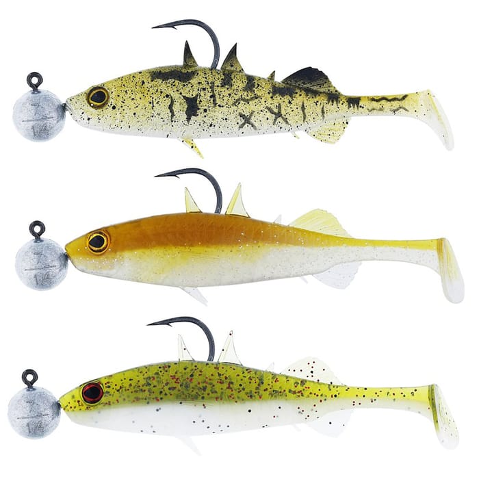 Westin Stanley The Stickleback R'N'R Shadtail Lure - Clear Water Mix 10