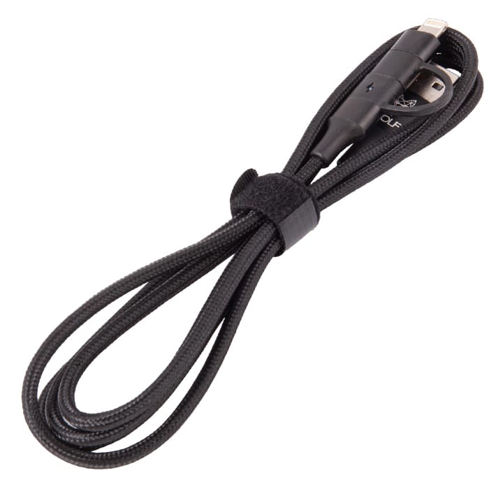 Wolf 2 in 1 Charging Cable 2