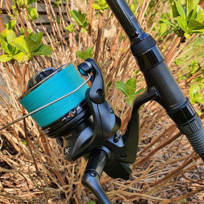 Wolf Spod & Marker Blue Braid 300m In Use