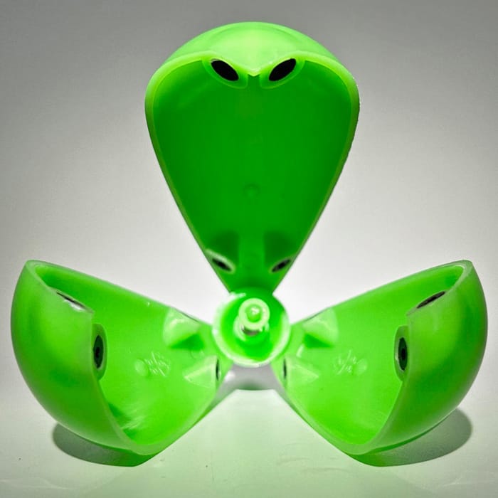 Wolf Tri-Spod X Competition - Nite Glow Green 1