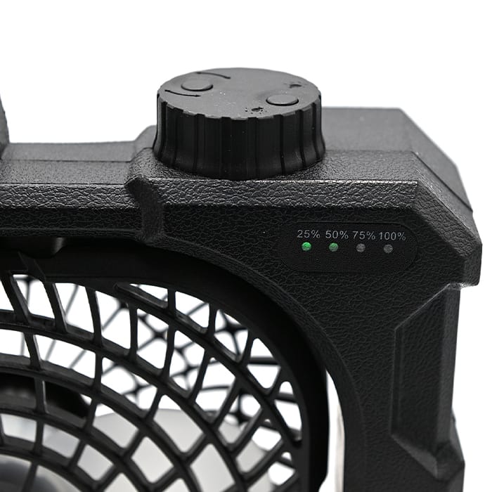 Wolf VOLTAIR Fishing Portable Fan & Powerbank Close Up 1