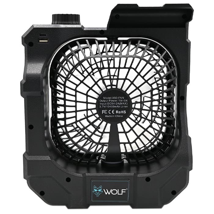 Wolf VOLTAIR Fishing Portable Fan & Powerbank