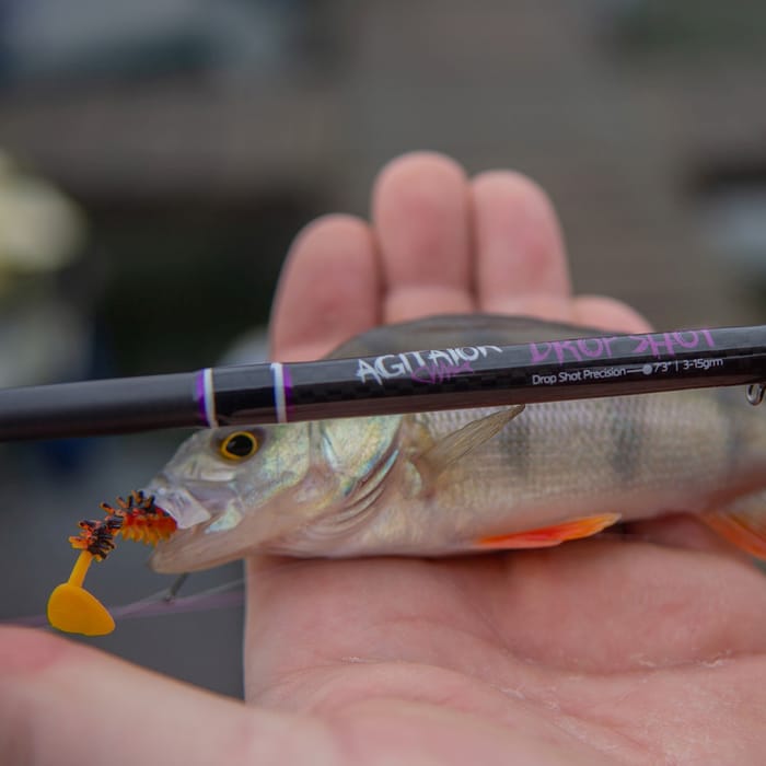 Wychwood Agitator Drop Shot Rods In Use 7