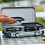 Campingaz Camping Kitchen 2 Grill & Go Stove In Use 5