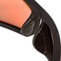 Trakker Amber Wrap Around Fishing Sunglasses Close Up 1