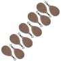 Advanta Flat Pear Carp Fishing Lead - Pack of 10
