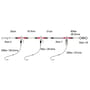 Tronixpro 3 Hook Clipped Rig