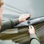 Avid Carp Fishing Screen House 3D Close Up Assembly