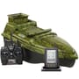 Anatec Single Hull S Camou Oak Bait Boat + Graupner MZ10 Remote + Alf100 Fish Finder