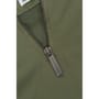 Aqua Products Half Zip Khaki Jacket Close Up 3