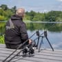 Avid Carp Lok Down 3 Rod Buzz Pod In Use