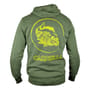 Carpzilla Logo Zipper Hoodie Back