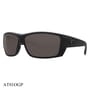 Costa Del Mar Cat Cay Sunglasses Blackout Frame Grey Lenses