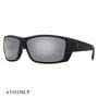 Costa Del Mar Cat Cay Sunglasses Blackout Frame Silver Lenses