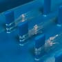 Daiwa N'ZON Fishing Rig Case Blue & Black Close Up