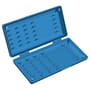 Daiwa N'ZON Fishing Rig Case Blue & Black 6 Inch Open
