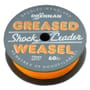 Drennan Greased Weasel Shock Fishing Leader Orange
