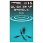 Drennan Quick Snap Swivels Size 16