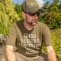ESP Sixth Sense Olive Fishing T-Shirt In Use
