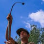 Fox Horizon X Distance Baiting Pole 6ft In Use
