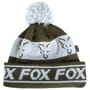 Fox Green & Silver Lined Bobble Fishing Hat