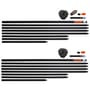 Fox Halo Illuminated Marker 2 Pole Kit - Inc Remote