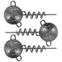 Fox Rage Corkscrew Round Jig Heads x3