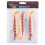 Fox Rage Zander Pro Shads Loaded Lures Hot Tiger