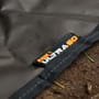 Fox Ultra 60 Khaki Fishing Brolly System Groundsheet Close Up