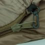 Fox Warrior XL Sleeping Bag Close Up Zips