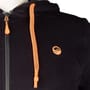 Guru Zip Up Black Hoodie Logo