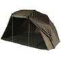 JRC Defender 60" Oval Fishing Brolly Overwrap Front Open
