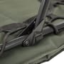 Close up of the side aspect of the JRC Defender Levelbed Wide Bedchair