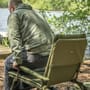Korum Aeronium Supa Lite Fishing Chair Deluxe In Use 1