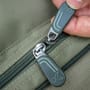 Korum Transition Fishing Ruckbag In Use Zips