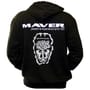 Maver Crest Hooded Top Black Back