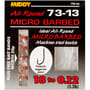 Middy 73-13 All-Round Micro Barbed Hooks To Nylon 18