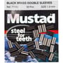 Mustad Black Brass Double Sleeves