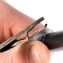 Nash Pinpoint Precision Dual Diamond File Being Used