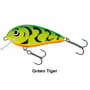Salmo Butcher Floating Lure 5cm Green Tiger
