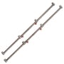 Taska Stainless 4 Rod Fixed Snag Bars 21" & 23"