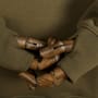 Thinking Anglers Green Fishing Hoodie Wrist Cuff