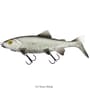 Fox Rage Realistic Replicant Trout Lure Shallow 18cm UV Silver Bleak