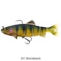 Fox Rage Realistic Replicant Trout Lure Jointed 18cm UV Stickleback
