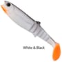 Savage Gear Cannibal Shad Lure White & Black