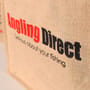 AD Hessian Fishing Bag For Life Close Up Graphics 2