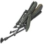 Advanta Endurance Memory Foam Low Fishing Chair Folded Away