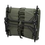 Advanta 6 Leg Green Session Bedchair Folded 3