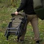 Aqua Longback Fishing Chair In Use Folded